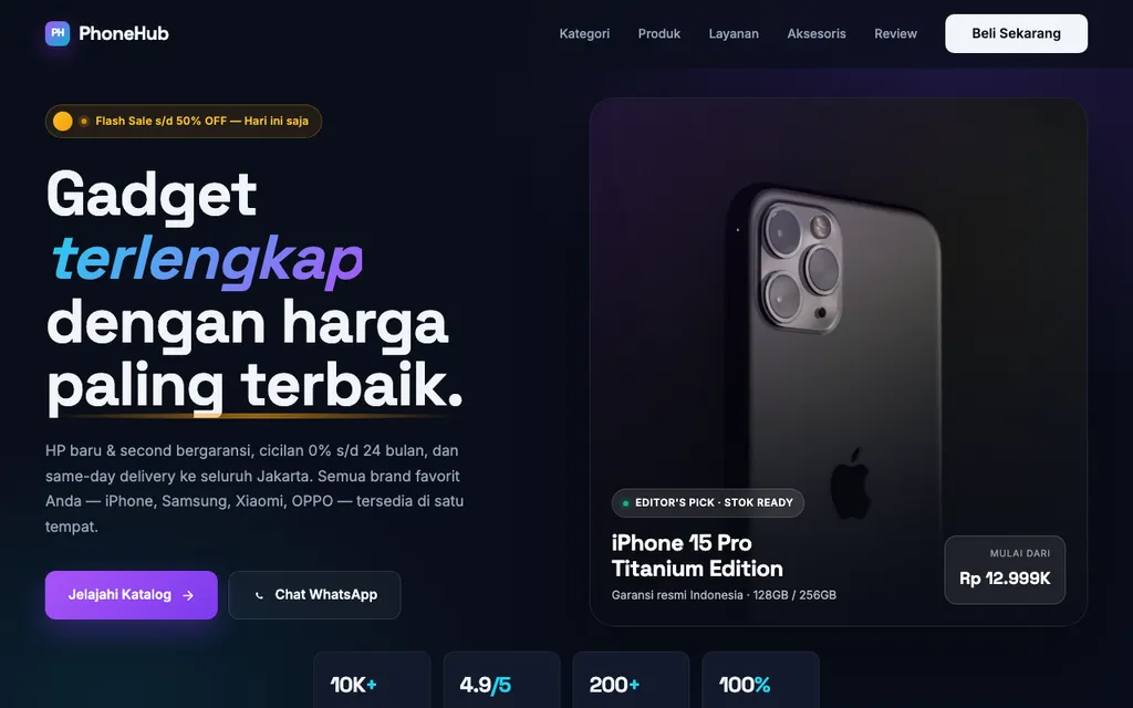 Screenshot PhoneHub