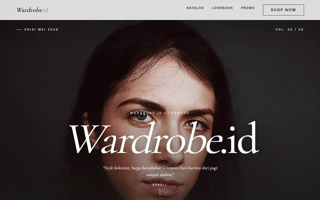 Screenshot Wardrobe.id