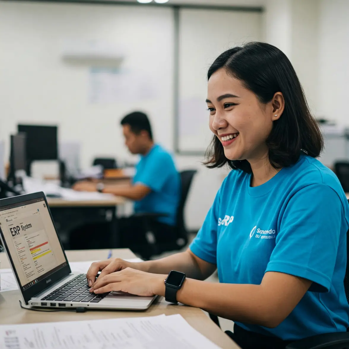 Sistem Vendor ERP memudahkan pekerjaan karyawan